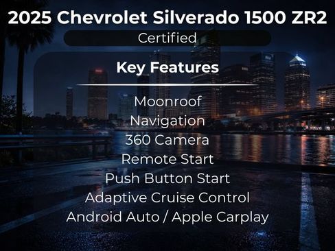 Used 2025 Chevrolet Silverado 1500 ZR2 w/ ZR2 Bison Edition AWD/4WD image 13