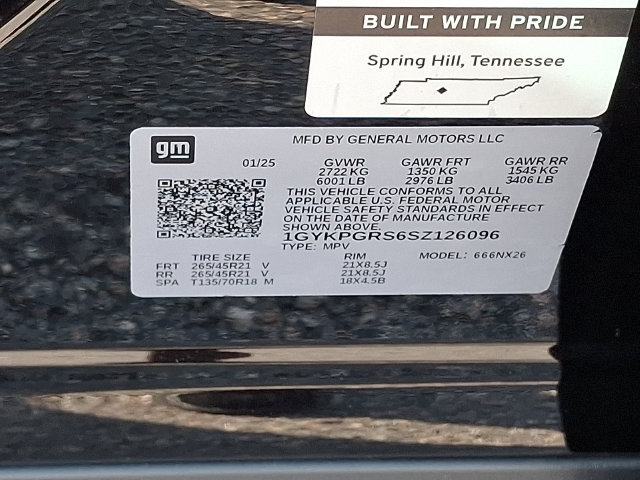 Certified 2025 Cadillac XT6 Sport w/ LPO, Floor Liner Package AWD/4WD image 21