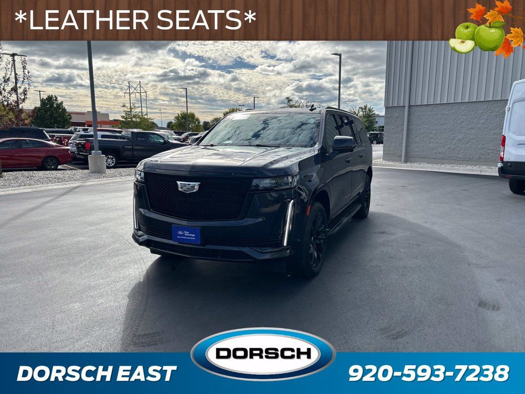 Used 2023 Cadillac Escalade ESV Sport w/ LPO, ONYX Package AWD/4WD image 1