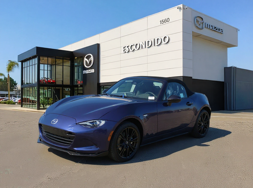 New 2026 MAZDA MX-5 Miata Club w/ Interior Package RWD image 1