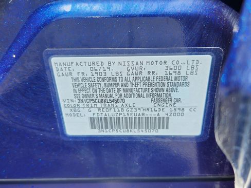 Used 2019 Nissan Kicks SR w/ SR Premium Package FWD image 23