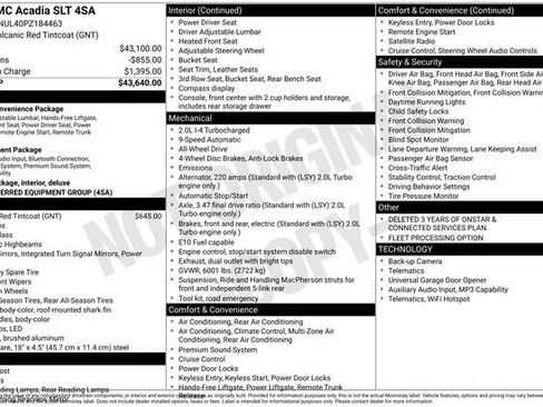 Used 2023 GMC Acadia SLT AWD/4WD image 3