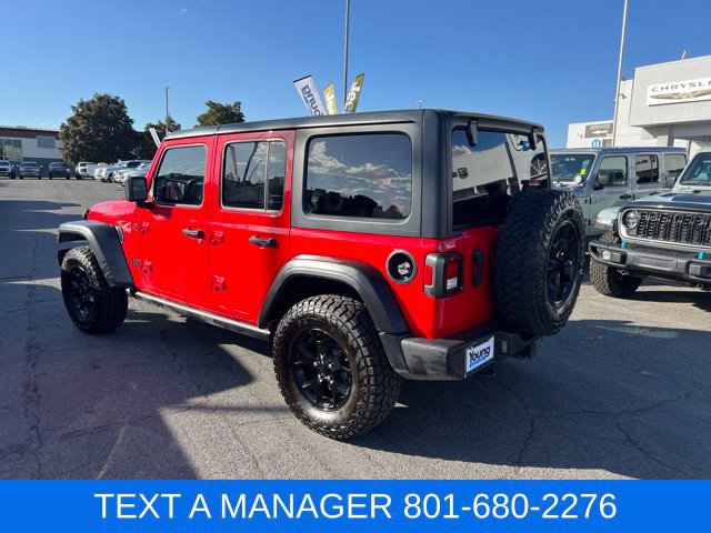 Used 2021 Jeep Wrangler Unlimited Sport AWD/4WD image 2