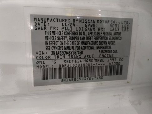 Used 2025 Nissan Sentra SV FWD image 33