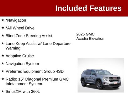 Used 2025 GMC Acadia Elevation