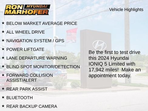Used 2024 Hyundai Ioniq 5 Limited AWD/4WD image 2
