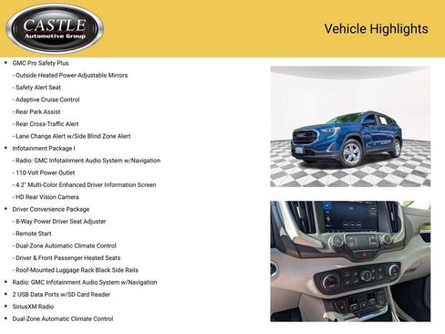 Used 2021 GMC Terrain SLE w/ Driver Convenience Package AWD/4WD image 4