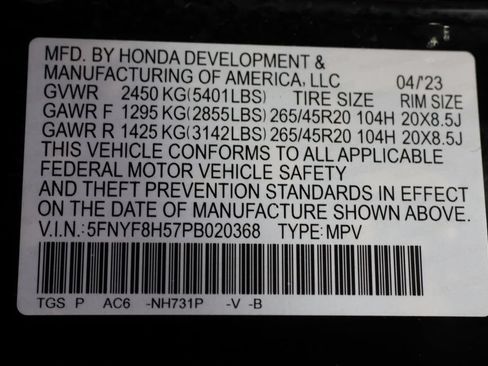 Used 2023 Honda Passport EX-L image 29