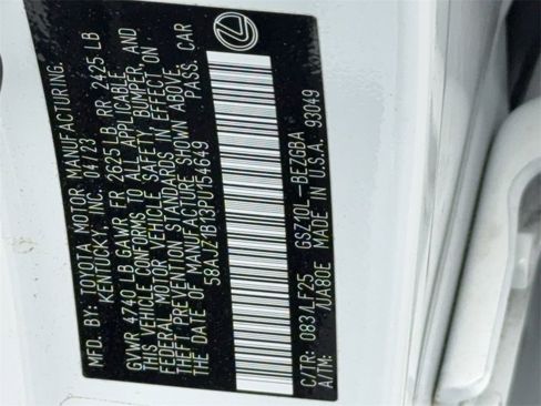 Used 2023 Lexus ES 350 F Sport w/ Accessory Package (Z2) image 57