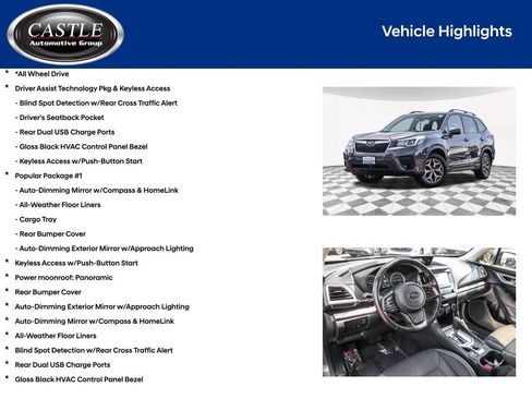 Used 2020 Subaru Forester Premium w/ Popular Package #1 AWD/4WD image 4