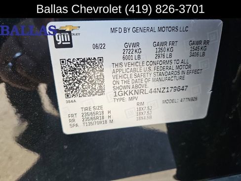 Certified 2022 GMC Acadia SLE w/ Driver Convenience Package image 35