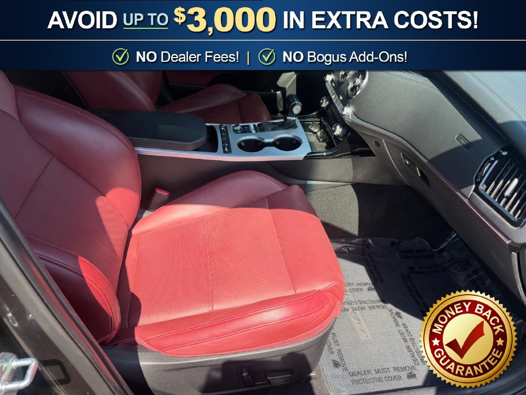 Used 2022 Kia Stinger GT1 w/ Red Interior Color Package RWD image 19