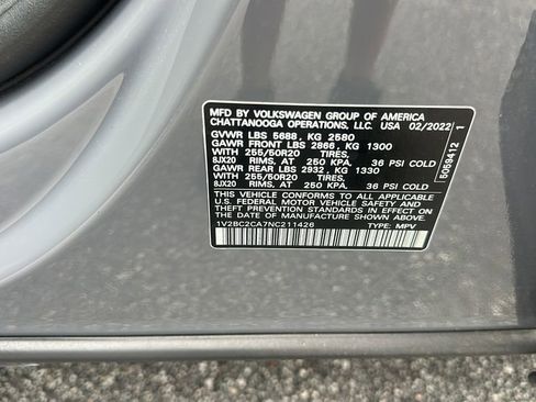 Used 2022 Volkswagen Atlas Cross Sport SEL image 38