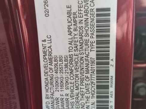 New 2026 Honda Accord Sport image 29