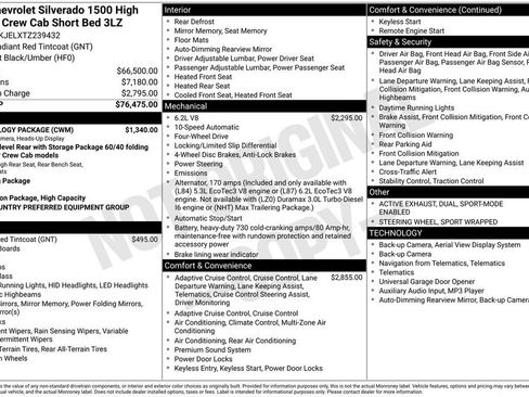 Used 2026 Chevrolet Silverado 1500 High Country w/ Technology Package image 7