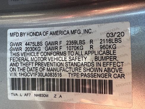 Used 2020 Honda Accord Sport image 15