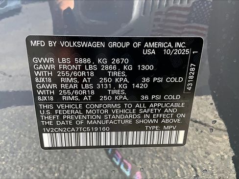 New 2026 Volkswagen Atlas Peak Edition image 18