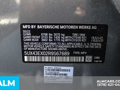 Used 2024 BMW X6 M60i w/ Executive Package AWD/4WD image 38