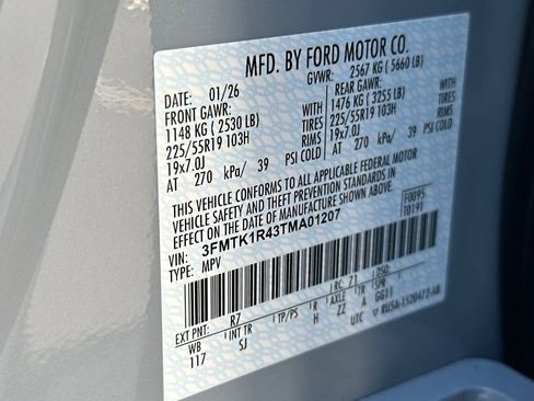 New 2026 Ford Mustang Mach-E Select RWD image 28