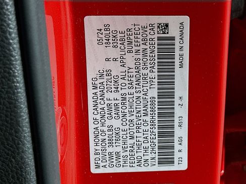 Used 2024 Honda Civic Sport image 12