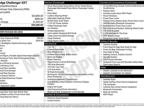 Used 2023 Dodge Challenger SXT RWD image 17