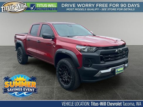 Used 2023 Chevrolet Colorado Trail Boss w/ Advanced Trailering Package AWD/4WD image 1