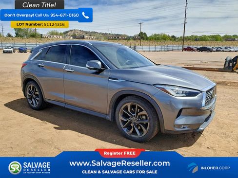 Used 2019 INFINITI QX50 Essential w/ Sensory Package AWD/4WD image 5