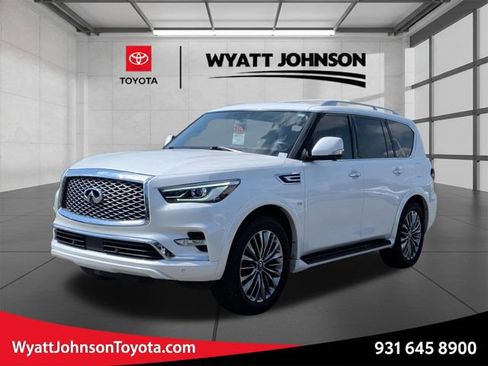 Used 2019 INFINITI QX80 Luxe w/ 22" Wheel Package RWD image 1