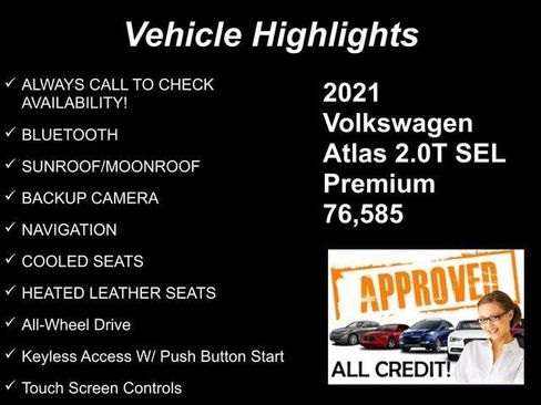 Used 2021 Volkswagen Atlas SEL Premium image 10