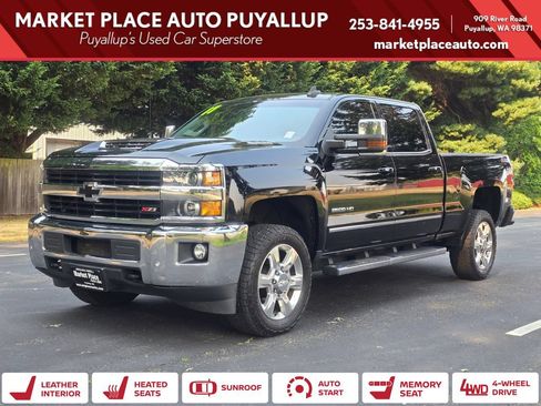 Used 2017 Chevrolet Silverado 2500 LTZ w/ Duramax Plus Package AWD/4WD image 1