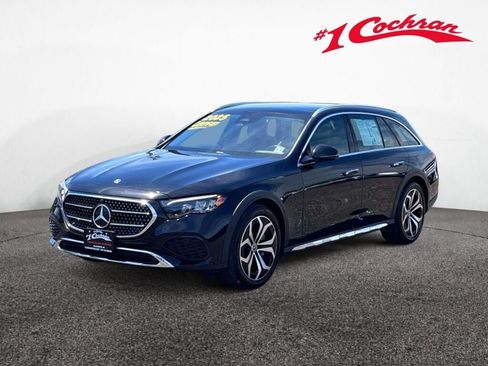 Used 2025 Mercedes-Benz E 450 4MATIC All-Terrain Wagon w/ Leather Package image 12