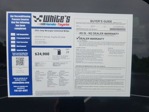Used 2021 Jeep Wrangler Unlimited Sport AWD/4WD image 12