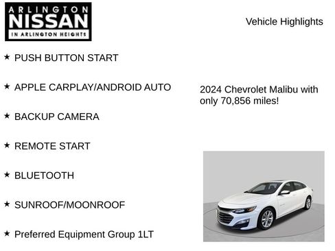 Used 2024 Chevrolet Malibu LT FWD image 7