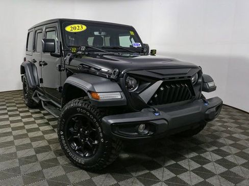 Used 2023 Jeep Wrangler Willys 4xe w/ Sun & Screen Package image 3