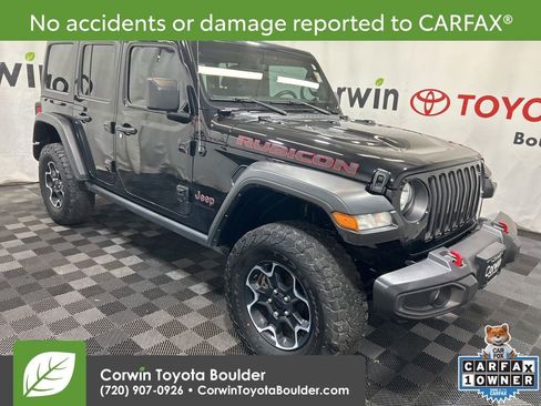 Used 2023 Jeep Wrangler Unlimited Rubicon w/ Cold Weather Group image 1