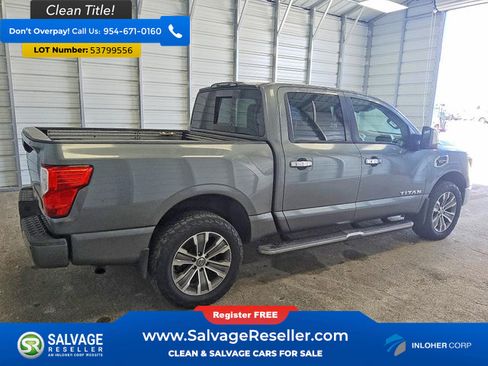 Used 2017 Nissan Titan SL w/ SL Towing Convenience Package AWD/4WD image 4