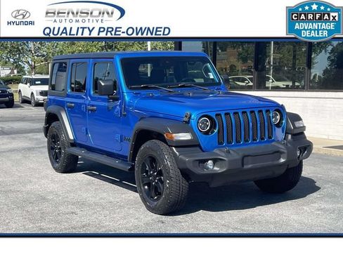 Used 2021 Jeep Wrangler Unlimited Sport AWD/4WD image 1