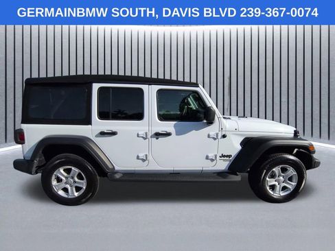 Used 2021 Jeep Wrangler Unlimited Sport AWD/4WD image 4