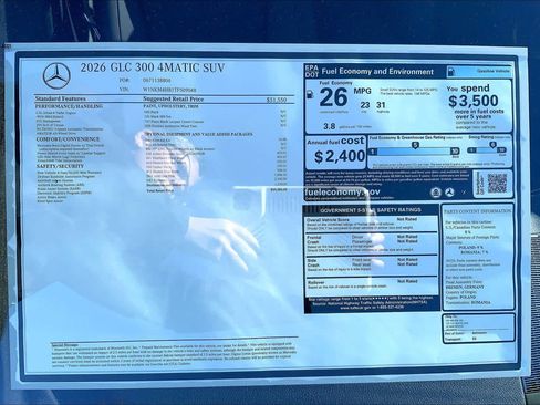 Used 2026 Mercedes-Benz GLC 300 4MATIC image 26