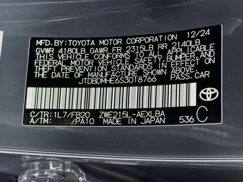 Certified 2025 Toyota Corolla LE w/ LE Premium Package AWD/4WD image 31