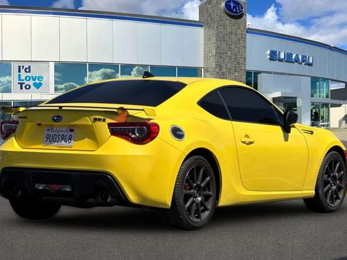 Used 2017 Subaru BRZ Series.Yellow RWD image 2