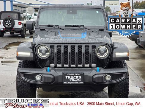 Used 2023 Jeep Wrangler Unlimited Rubicon 4xe w/ Safety Group image 8