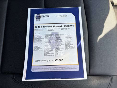 Used 2025 Chevrolet Silverado 1500 W/T w/ Trailering Package image 28