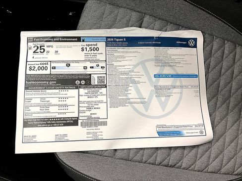 New 2026 Volkswagen Tiguan S image 33