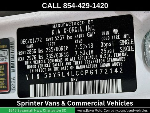 Used 2023 Kia Sorento S w/ Panoramic Sunroof Package FWD image 36