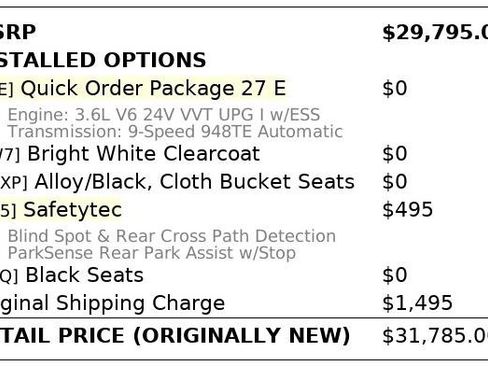 Used 2020 Chrysler Voyager LX image 6