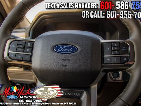 Certified 2025 Ford F150 Platinum w/ Equipment Group 703A Plus image 14