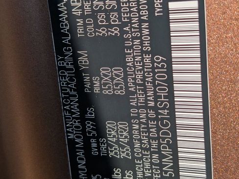 New 2025 Hyundai Santa Fe Calligraphy image 13