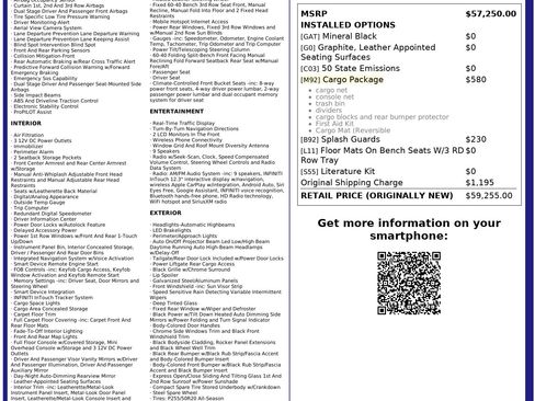 Used 2023 INFINITI QX60 Luxe w/ Cargo Package AWD/4WD image 10