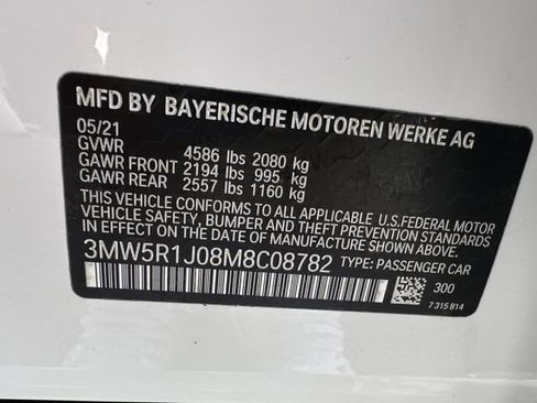 Used 2021 BMW 330i Sedan w/ Convenience Package RWD image 37